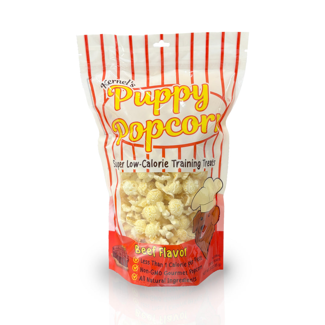 3oz Beef Puppy Popcorn (12 Pack)