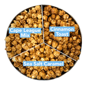 Caramel Popcorn Lovers Tin Combination