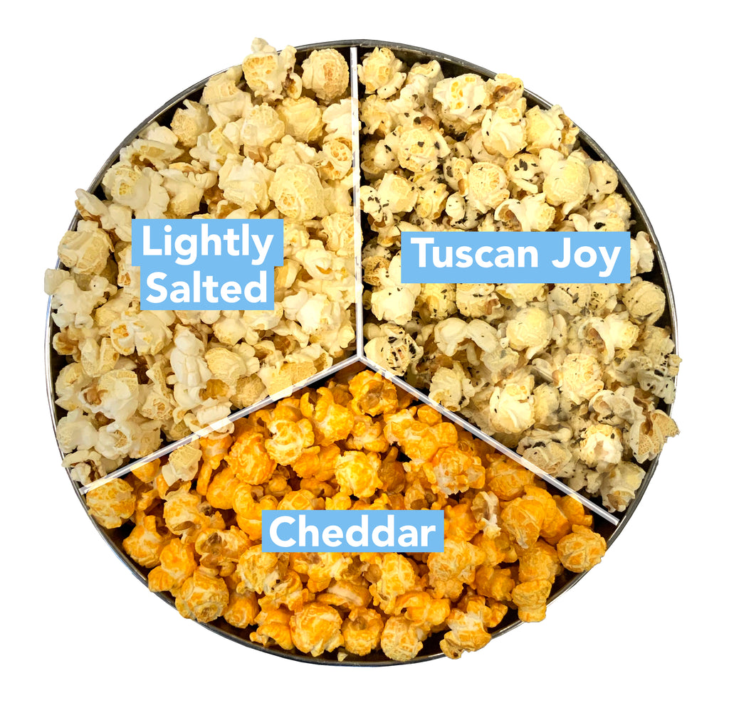 Savory Popcorn Tin Combination