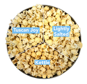 Vegan Popcorn Tin Combination